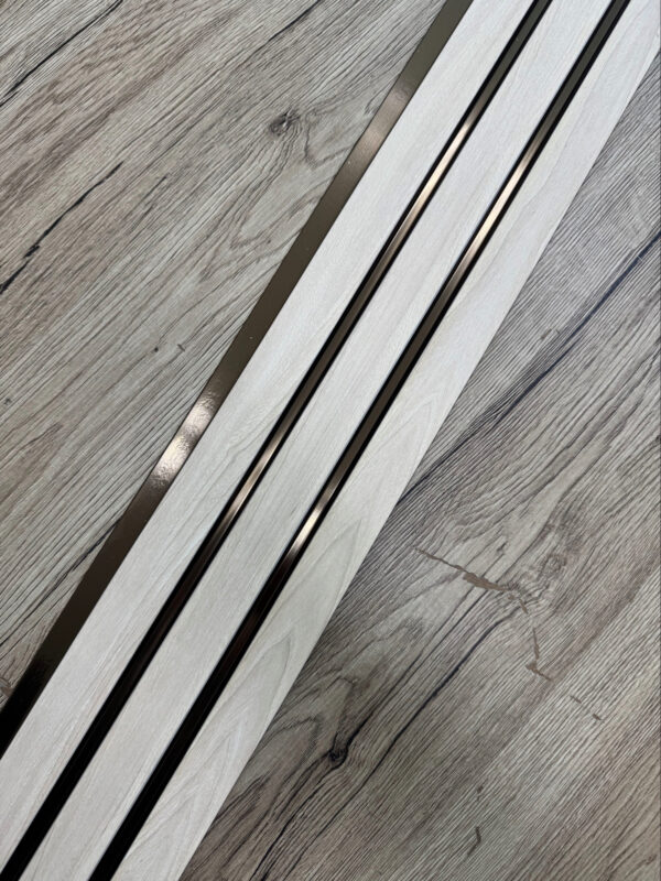 WallPanel Light Oak & Black REF W-92014