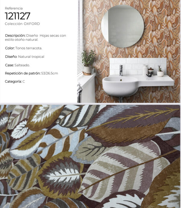 Papel de Colgadura REF 121127 C