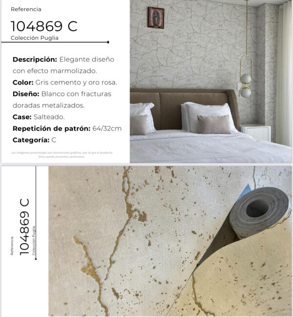 Papel de Colgadura REF 104869 C