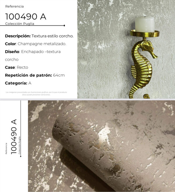 Papel de Colgadura REF 100490 A