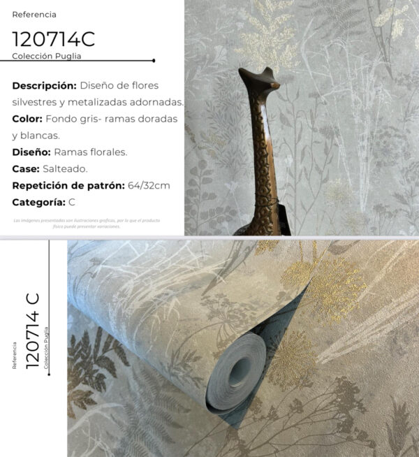 Papel de Colgadura REF 120714 C