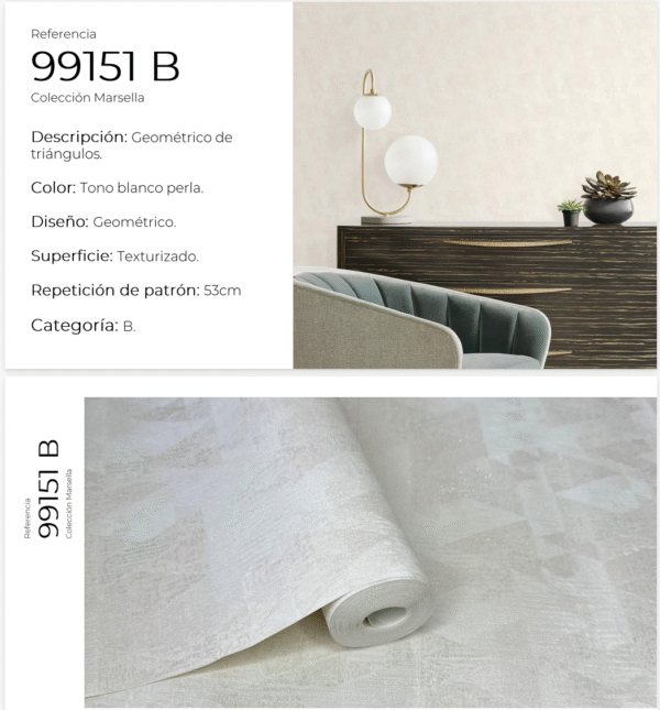 Papel de Colgadura REF 99151 B