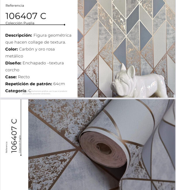 Papel de Colgadura REF 106407 C
