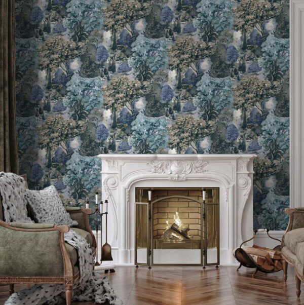 Papel para recubrimientos de paredes