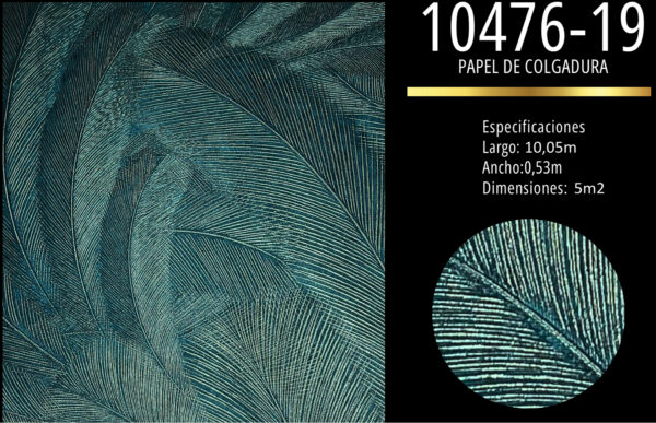 papel de colgadura plumas verde esmeralda premium | elegancia y diseño moderno | ref 10476 19 papel de colgadura plumas verde esmeralda premium | elegancia y diseño moderno | ref 10476 19