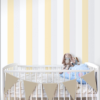 papel de colgadura infantil franjas gris blanco amarillo | trébol 588 3 papel de colgadura infantil,papel tapiz para bebé,papel tapiz franjas infantiles,decoración cuarto de bebé,papel tapiz tonos pastel,papel tapiz infantil moderno,papel de colgadura Trebol