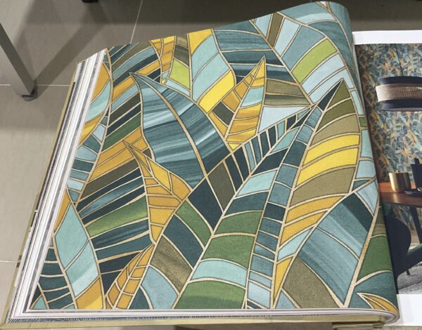 papel de colgadura textura abstracta multicolor con detalles dorados premium | elegancia y estilo artístico | ref 10446 19 papel de colgadura textura abstracta multicolor con detalles dorados premium | elegancia y estilo artístico | ref 10446 19