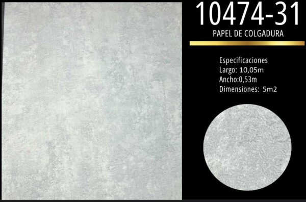 papel de colgadura textura piedra gris premium | elegancia minimalista y estilo moderno | ref 10474 31